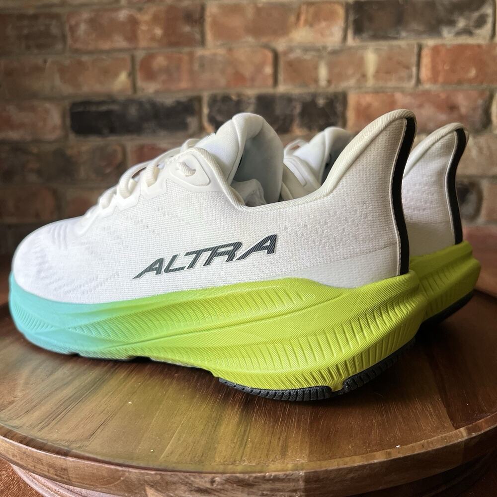 Altra Experience Flow 2 Mens 7.5 Women's 9 White Green Running Shoes Sneakers - Picture 11 of 16
